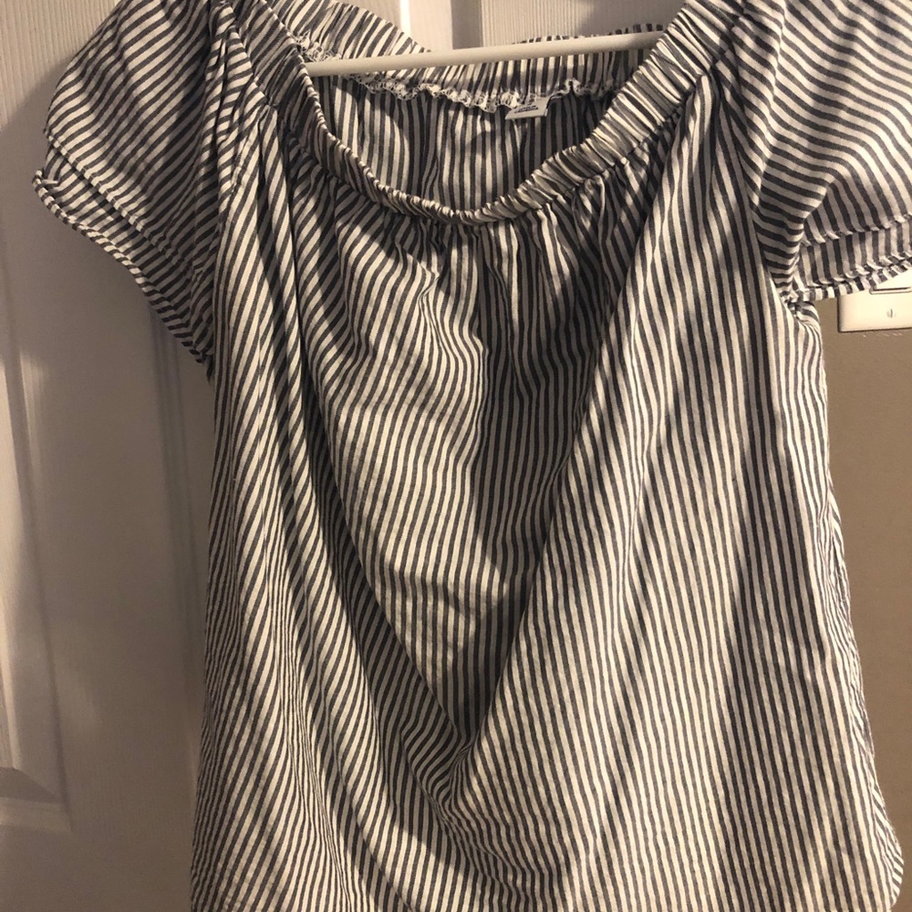Old Navy Classic Striped Blouse